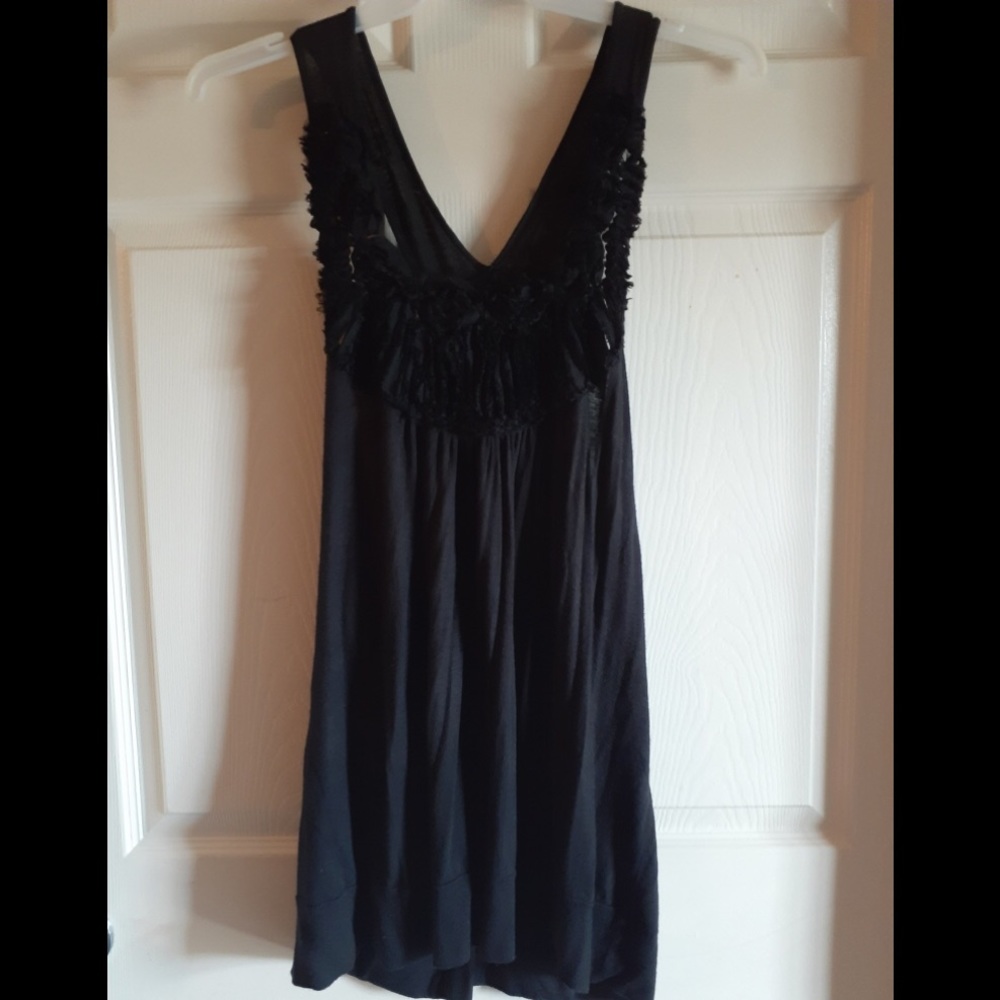 Racer back black top